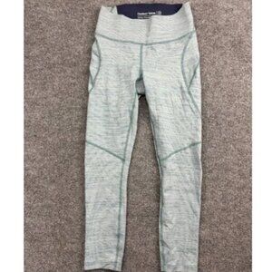 Outdoor Voices Leggings Women's Large L Blue Cropped Ankle Pull On